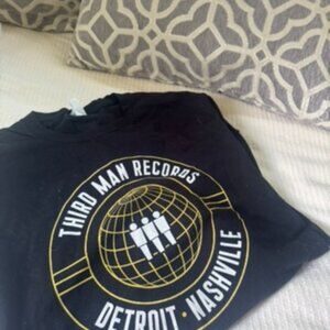 Third Man Records Jack White Women's Long Sleeve Shirt Small Detroit Nashville